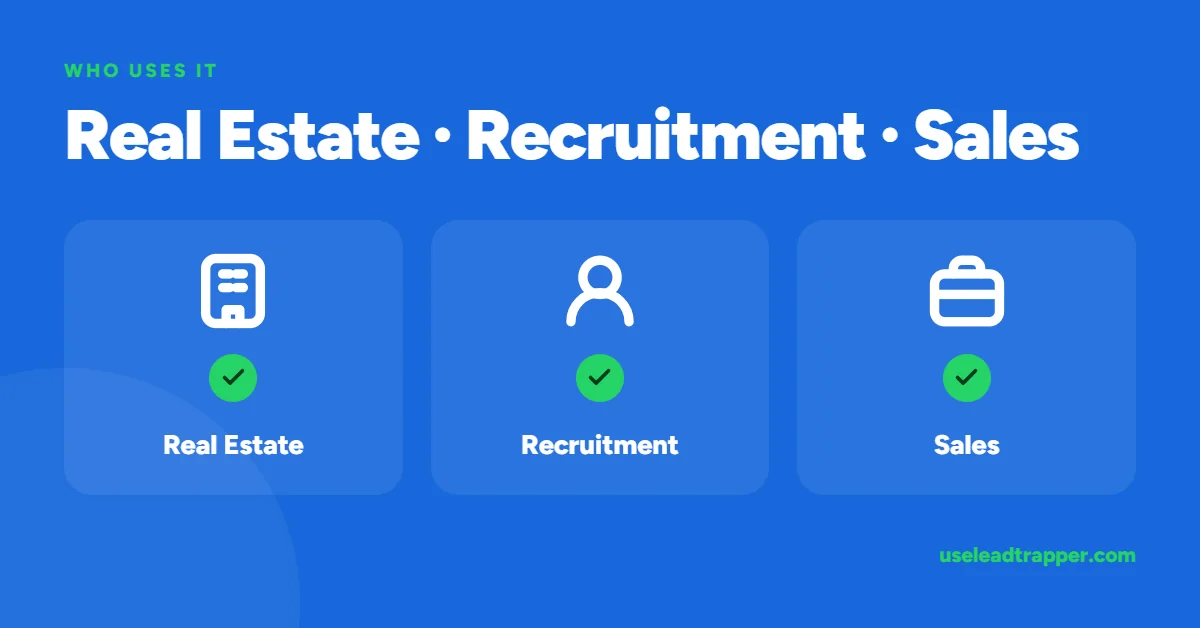 WhatsApp number filter used across real estate, recruitment, and sales industries to verify contact lists before outreach